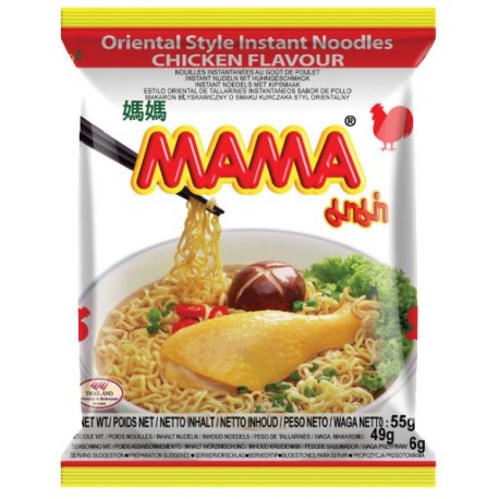 Instant noodle soup MAMA POULET 55g