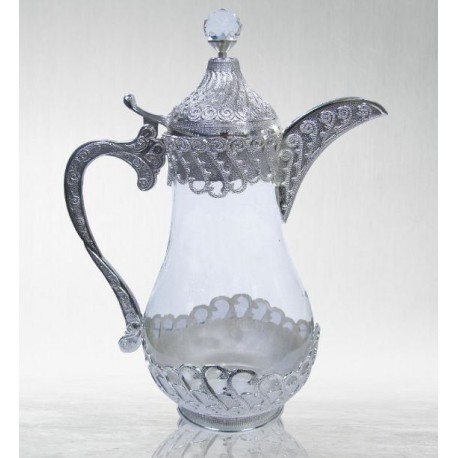 Aladdin glass teapot