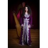 Silver purple kaftan