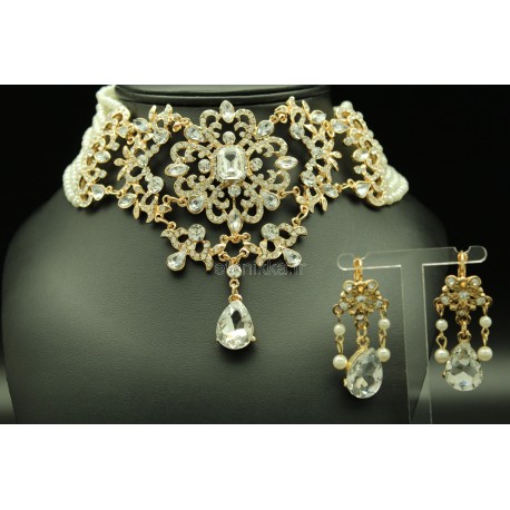 Oriental jewelry adornment gold-plated beads