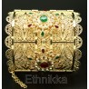 Jewel of oriental tradition gold-plated bracelet 